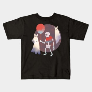 Skelly Balloon Time Kids T-Shirt